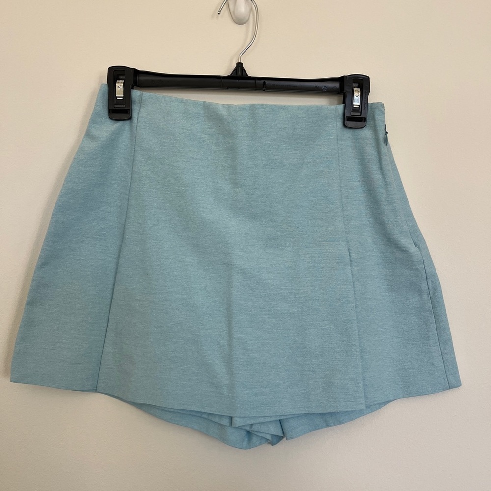 Light Blue Zara Skort